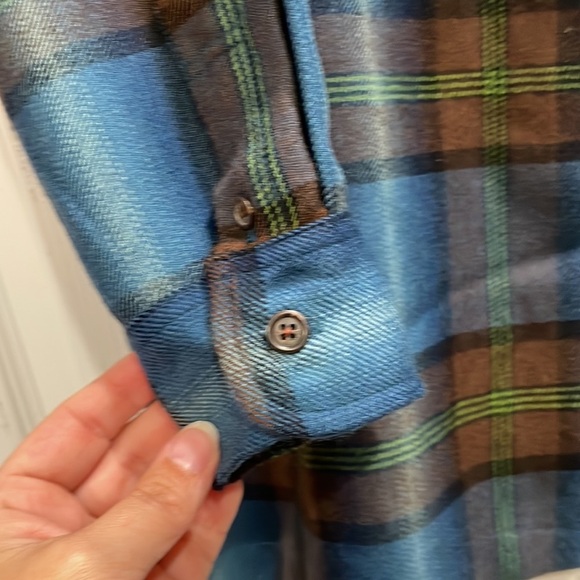 Lauren Ralph Lauren Plaid Wool Oversized Shacket Jacket S - Picture 5 of 8